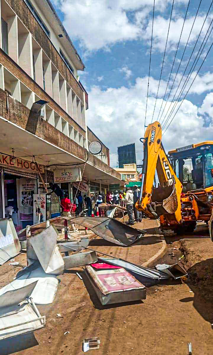 Eldoret;Traders counting losses in county “Clean Up operation”! HUBZ
