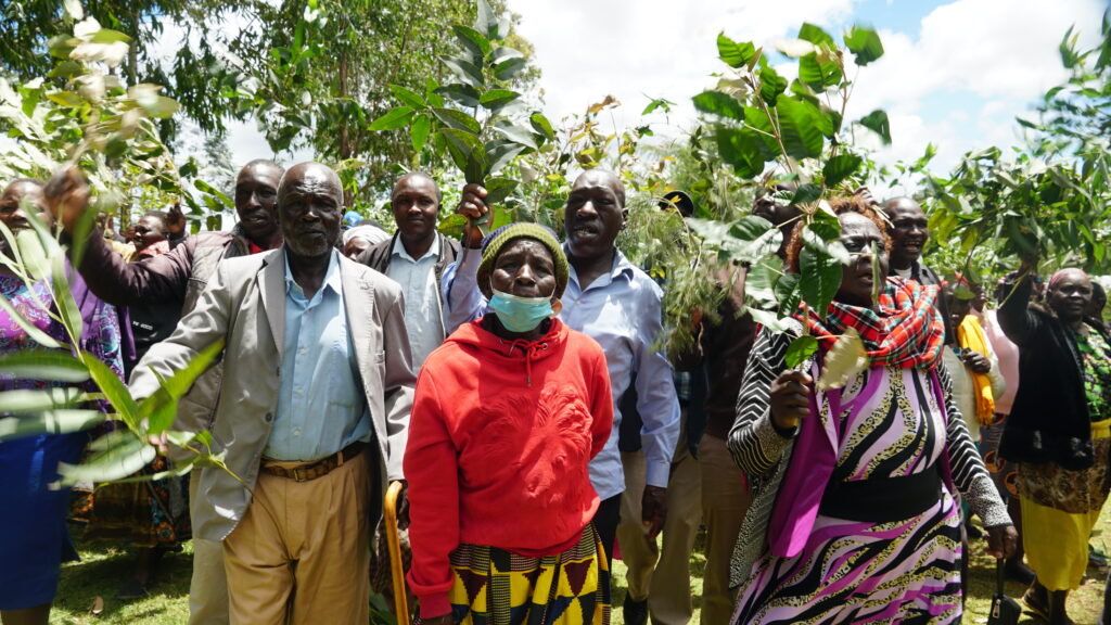 Songoliet Village Residents in Kapseret Constituency Protest Enos Lagat's Mysterious Disappearance