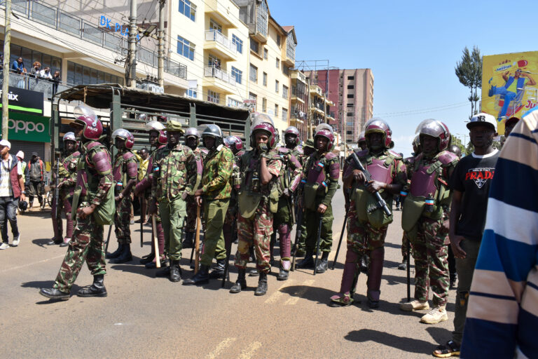 eldoret protests